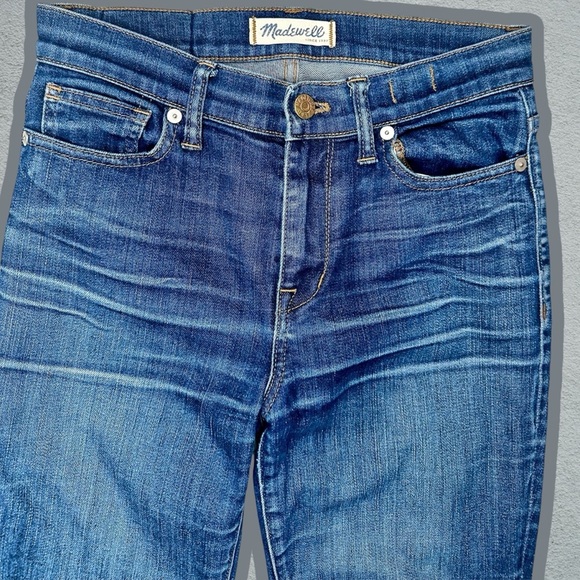 Madewell ‘High Riser Skinny Jeans’ in Medium Wash Size 25 - Picture 3 of 10
